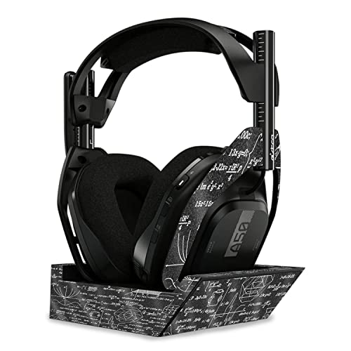 Image of MightySkins Glossy Glitter Skin Compatible with Astro A50 Wireless Headphones + Base Station (Gen 4) - Mathematical | Protective, Durable High-Gloss Glitter Finish | Easy to Apply | Made in The USA