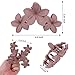 Ondder 4 Pcs Large Matte Non-Slip Claw Hair Clips for Thick Hair - Strong Hold Jaw Clips and Accessories for Women & Girls