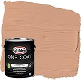 Glidden Interior Paint + Primer: Peach/Orange Maple, One Coat, Semi-Gloss, 1-Gallon