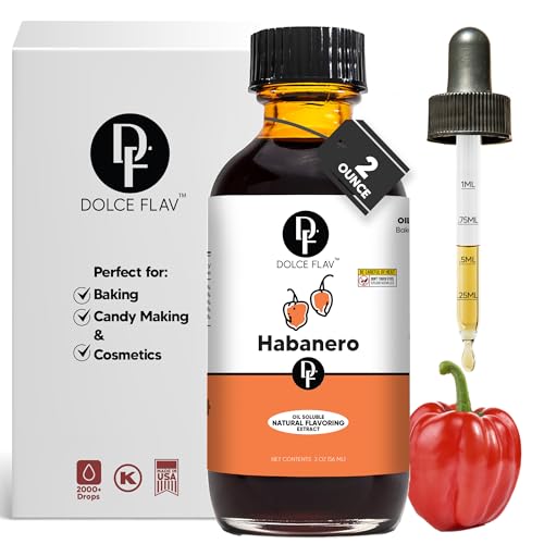 Dolce Flav Habanero Extract, Oil-Soluble, 2 Oz