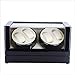 Panduo Boîte de Rangement pour Bijoux, présentoir Remontoir de Montres for 4 Montres à remontage Automatique Noir boîte Balancement Stockage Boîte Cas d'affichage (Color : White)