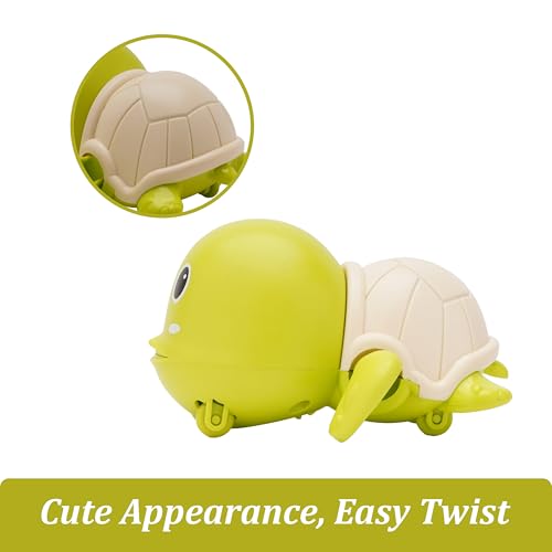 Image of Swimming Turtle Bath Toy for Kids | Floating Water Toy with Moving Action | Colorful Turtle Toy for Bath Time, Pool Play & Water Fun for Toddlers Green Colour