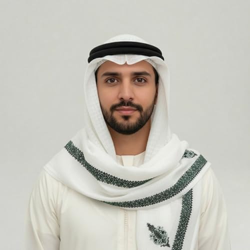 Keffiyeh jacquard Kaeltsyn bufanda shemagh tradicional premium 4