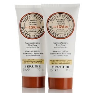 Perlier Shea Butter Hand Cream with Sweet Almond Milk