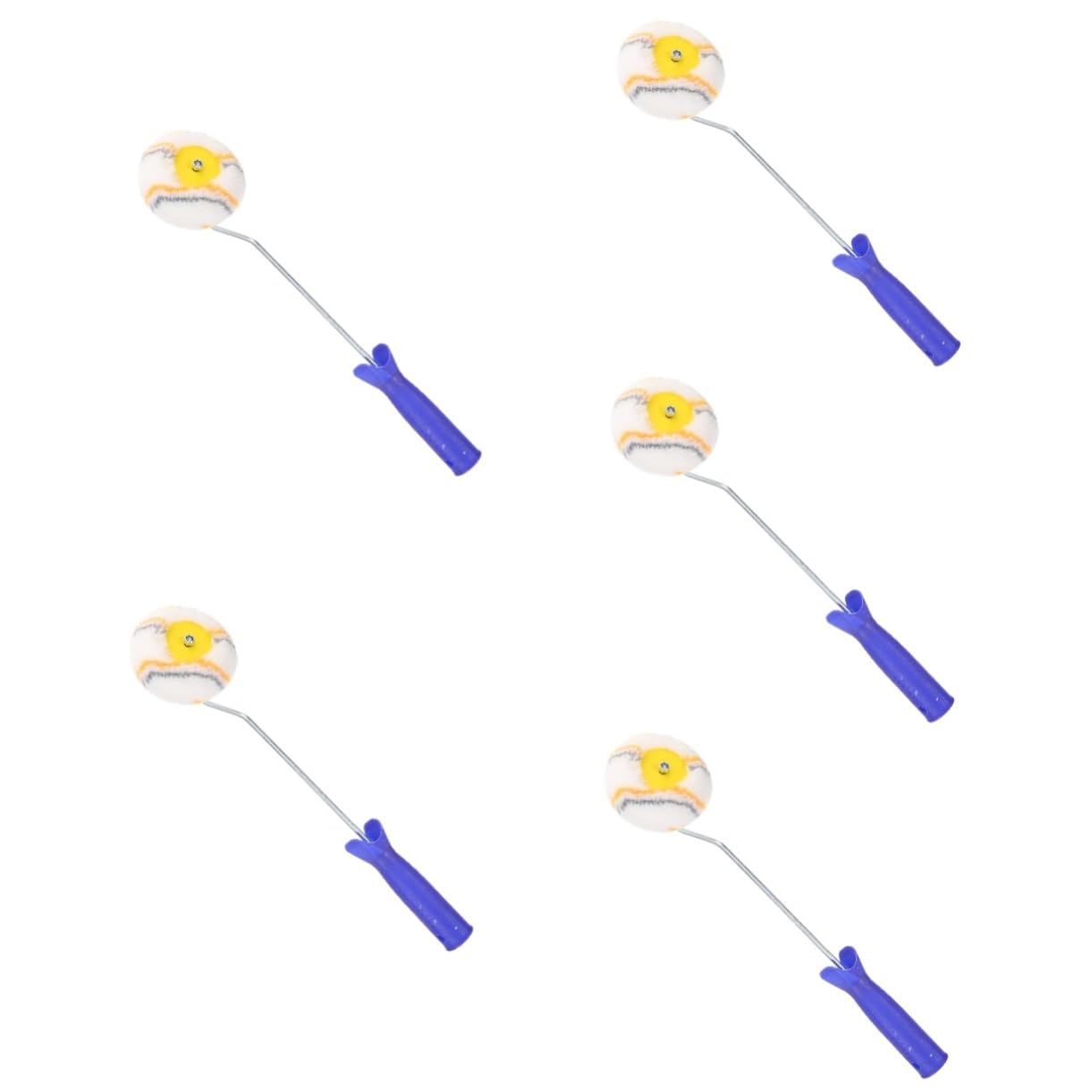 5 Pièces Brosse rouleau rouleaux de peinture pour peindre les murs coupe-bordure à peinture pièces de rouleau à peinture pinceau rouleau à peinture fil de coton