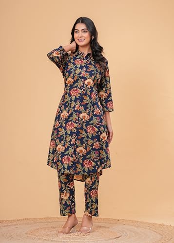 Image of TANISHA Women's Cotton Blend Co-ord Set