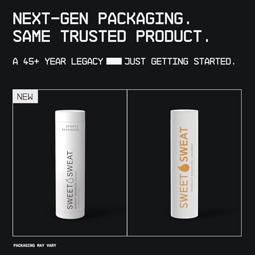 Image of Sweet Sweat Workout Enhancer Gel by Sports Research -Thermogenic Exercise Topical Gel for Faster Sweating - 6.4 oz Stick