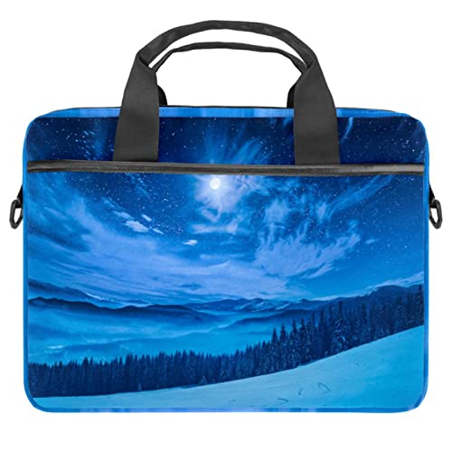 Sacoche PC portable 13-14 pouces ciel étoilé bleu pour le bureau et voyage