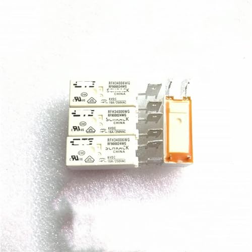 Relé RTHH4009WG-9V para sustituir conmutadores dañados de 16A y 6 pines en electrodomésticos