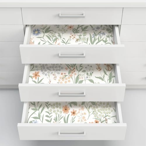 Papier peint floral Naphite pour masquer les imperfections du mur