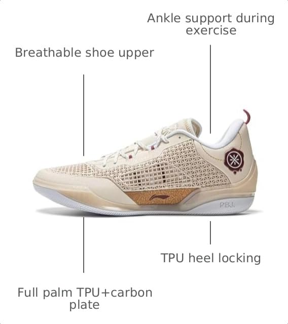 Image of LI-NING Wade 808 4 Ultra Men's Professional Basketball Shoes Lightweight High-Resilience Sneakers