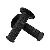 TOOGOO(R) Motorradgriffe Lenker Griffe Motorrad Roller Quad 22mm gummi Motocross schwarz