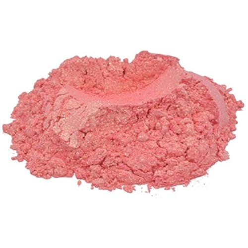 MyMix Genna/Pink/Coral/Orange Luxury Mica Colorant Pigment Powder Cosmetic Grade Glitter Eyeshadow Effects for Soap Candle Nail Polish 1 oz