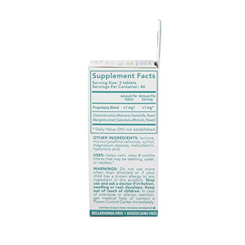 Dr. Talbot's Chamomile Soothing Tablets, Quick Dissolve, 140 Count (Packaging May Vary) #TOP3