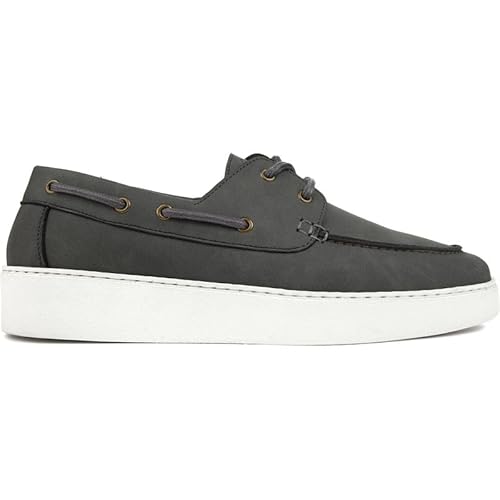 V.GAN Vegan Oca Boat Shoe Hombre Zapatos Gris 44 EU