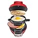 L.BAN Macchina elettrica per panini all'uovo Mini Grill Panini Pancake Teglia da Forno Tostapane Multifunzione Macchina per la Colazione per Hamburger Antiaderente, A