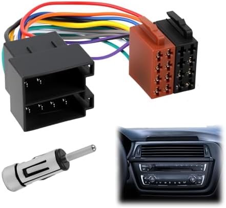 Radio Adapter Set Universal Car Radio Adapter Set, ISO Radio Adapter Antenna DIN ...