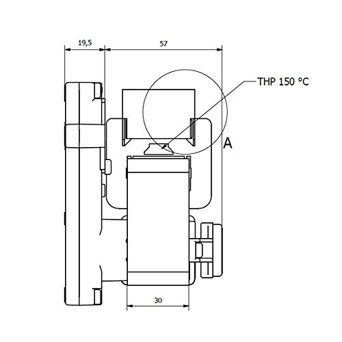 Motoriduttore per stufa a pellet KENTA K9115006 1,5 RPM foro albero 8,5mm motore carico pellet Rotazione oraria