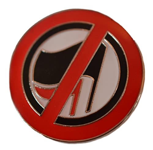 Greater Glory Goods Anti-Antifa Pin, Anti Che Guevara, Anti-Communist, Against Communism.