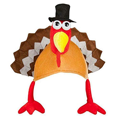 JHYS Sombreros de Navidad, Sombrero de Pierna de Pollo Divertido Sombrero de...