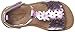 OshKosh B'Gosh Baby-Girl's Winnie Metallic Flower T-Strap Sandal, Purple, 8 M US Toddler
