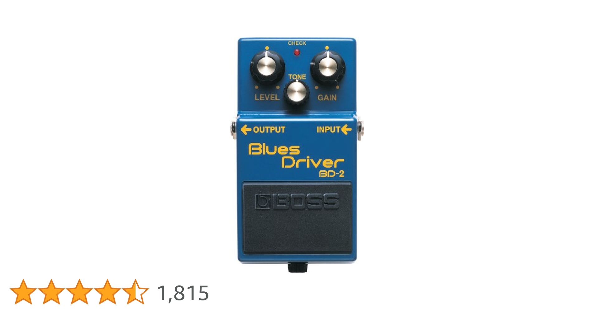 【ほぼ新品】BOSS Blues D BD-2 ギターエフェクター BOSS BD-2 Blues Driver ブルースドライバー エフェクター