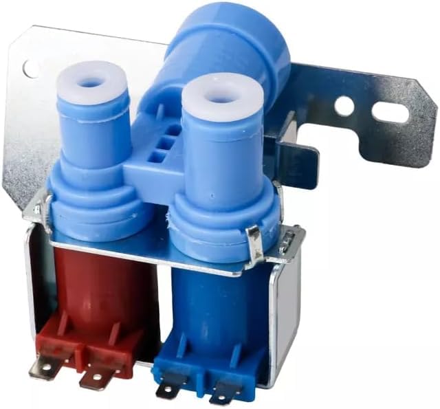 Électrovanne à eau double WR57X10032 WR57X33326 pour modèles GE spécifiques