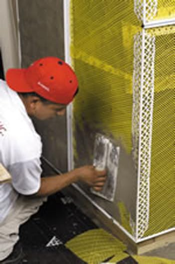 Ultra-Lath Plus Self-Furring Plastic Lath, 27 inch x 75 ft, 1/4 inch, 168 sq ft Coverage