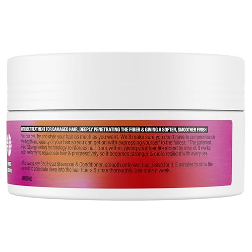 Bed Head by TIGI Treat Me Right Hair Mask, 200ml Deep Conditioning Hair Treatment for Damaged Dry - Image 2