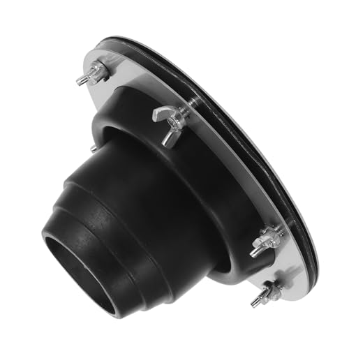 Anillo protector de acero inoxidable NULYLU con conector antiescaldamiento de chimenea 2