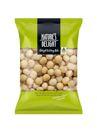 Nature’s Delight Roasted & Salted Macadamias 300g – Premium Crunchy Macadamia Nuts Snack | Product of Australia
