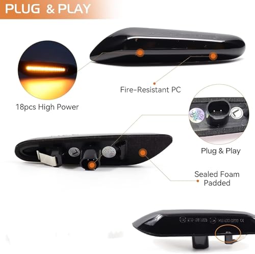 Clignotant séquentiel à LED dynamiques pour BMW X3 E83 2004-2010 - 6