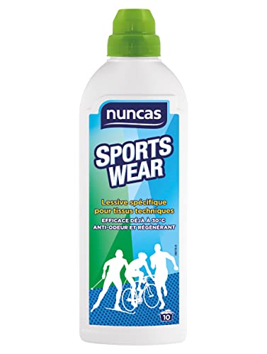 Nuncas Sportswear - Lessive Spécifique pour Tissus Techniques - 750ml