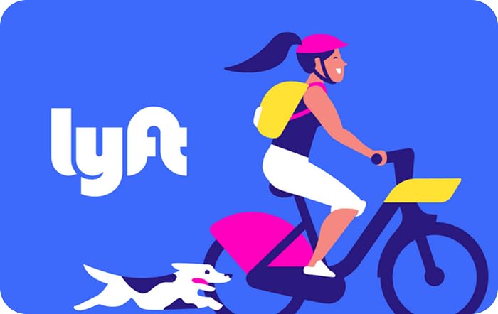 Vista 2 de Lyft Tarjeta de regalo electrónica - Enjoy the Ride Enjoy the Ride, Digital Delivery