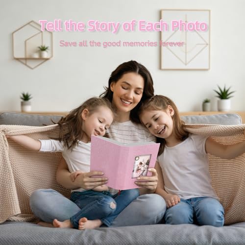 popotop Photo Album 4x6-300 Photos Linen Cover Photo Books with 300 Horizontal Pockets,Slip-in Picture Albums for Family Wedding Anniversary Baby Vacation Pictures by popotop - Image 6