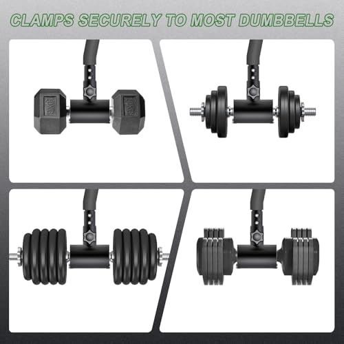 Kipika Adjustable Dumbbell to Barbell Converter - EZ Curling Bar Adapter - Versatile Weightlifting Equipment for Home Gym (B. EZ Curling Bar Converter) by Kipika - Image 9