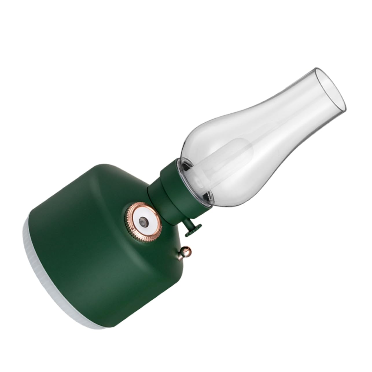 Lampe de nuit style vintage compacte et rechargeable avec humidificateur
