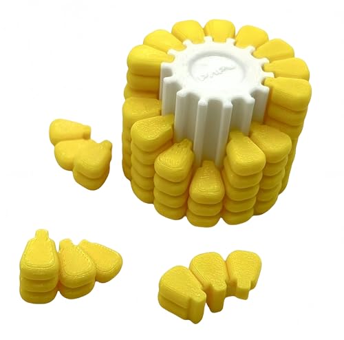 とうもろこし 3D立体パズル 知育玩具 安全素材 親子ゲーム 脳トレ ストレス解消 エコ素材 子供 大人 誕生日 クリスマス ギフト インテリアにもなる 面白いおもちゃ