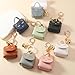Ucubwfu 8pcs bag keychain, ladies fashion cute keychain, handbag charm, keychain graduation gift