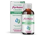 Forhans Clorexidina, Collutorio Clexidin 0,12%, Antisettico, Azione di Mantenimento per Infiammazioni o Infezioni del Cavo Orale Post Intervento, Senza Alcol, Sapore Gradevole, 200 ml