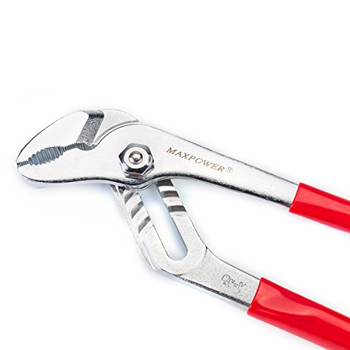 Maxpower 3-Piece Groove Joint Pliers - Industrial Grade Adjustable Tongue-And-Groove Pliers For Water Pumps And Pipes #TOP4