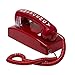 Emergency Wall Telephone Pre-programmed to Auto Dial 911 - RED