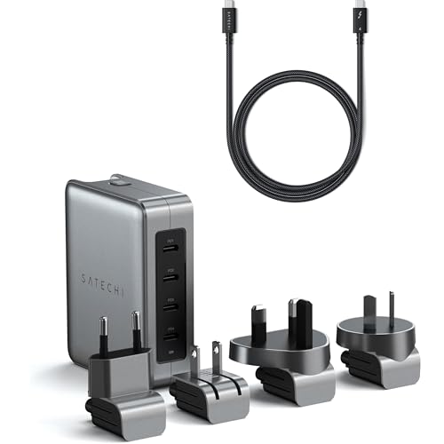 Chargeur de Voyage GaN 145W Satechi idéal pour le télétravail mobile