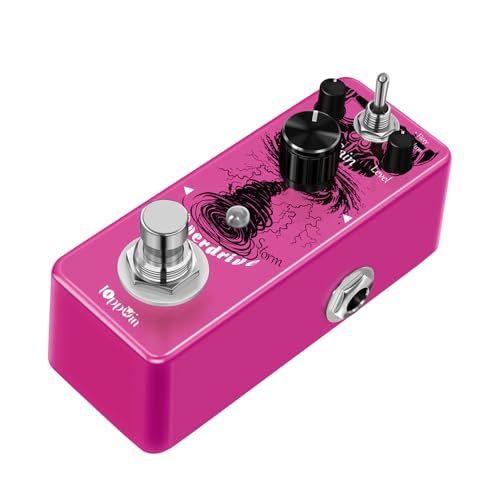 IOppWin Tube Screamer Overdrive Guitar Pedal - Dual Modes (Warm/Hot), Metal Housing, True Bypass...