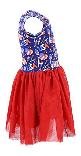 Image of Girls Sleeveless Tulle Toddler Tutu Dress for Girls