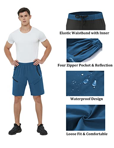 Kpsun Men'S Mountain Bike Shorts 3D Padded Baggy Bicycle Riding Cycling Shorts Quick Dry Lightweight Biking Shorts thumb #4