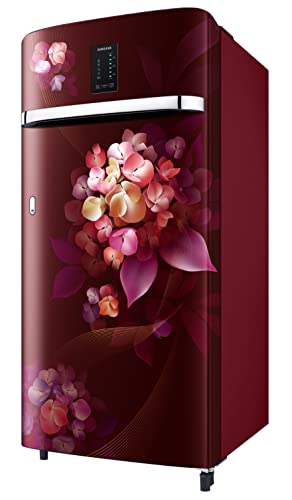 Image of Samsung 189L 4 Star Inverter Direct-Cool Single Door Digi-Touch Refrigerator Appliance (RR21C2E24HT /HL,Hydrangea Plum)