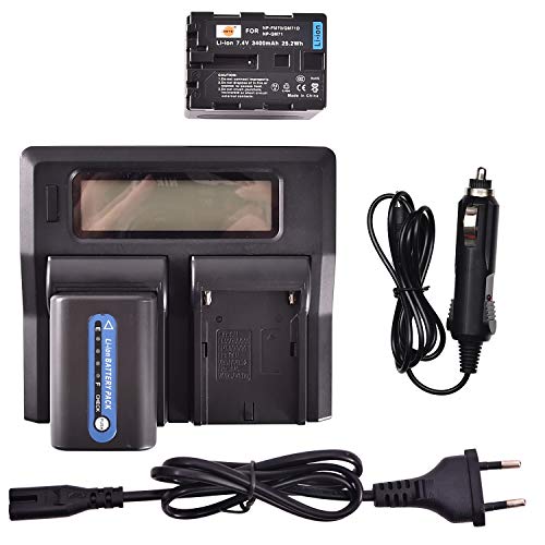 Batería NP-QM71D para Sony CCD-TRV150 y recuerdos familiares