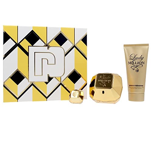 PACO LADY MILLION SET: EDP SPRAY 80ML +BODY LOTION 100ML + MINI