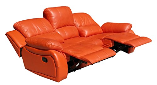 Mapo Möbel Voll-Leder Fernsehsofa Relaxsofa 3-Sitzer 5129-3-477 Cover